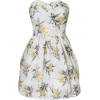 Vestido floral - sukienki - 