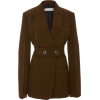 Victoria Beckham Belted Wool Blazer - Jacket - coats - 
