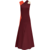 Victoria Beckham Draped Knit Midi Dress - ワンピース・ドレス - 