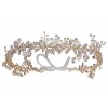 Vijiv Vintage Wedding Accessories Bridal Headpiece Flower Crown Headband Hair Wreath - 其他饰品 - $23.99  ~ ¥160.74
