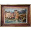 Village of Sospel French painting - Objectos - 
