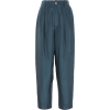 Vince High-Rise Cropped Silk Pants - Capri hlače - 