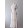 Vintage Boho Dotted Swiss Wedding Dress - 连衣裙 - 