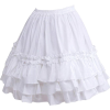 Vintage Edwardian Ruffled skirt - 裙子 - 