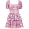 Vintage Heart Shape Pink Lace - Dresses - 