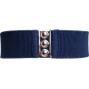 Vintage Inspired Stretch Belt in Navy - Cinture - 