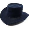 Vintage Mexican Sombrero Black Felt - Hüte - 