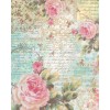 Vintage Rose Background - Tła - 