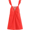 Vintage Ruffled Backless Dress - Haljine - $27.99  ~ 24.04€