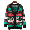 Vintage ethnic style warm and heart-shap - Pullovers - 