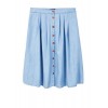 Violeta by MANGO Women's Plus Size Buttoned Denim Skirt - Skirts - $99.99 