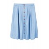 Violeta by MANGO Women's Plus Size Buttoned Denim Skirt - 裙子 - $99.99  ~ ¥669.97