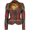 Vivienne Westwood Anglomania red Tartan - Jacket - coats - 