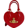 Vivienne Westwood Red Chancery Heart - Hand bag - 