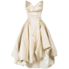 Vivienne Westwood strapless cream dress - 连衣裙 - 
