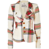 Vivienne Westwood tartan cotton blazer - Jakne in plašči - 