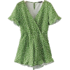  V-neck high waist ruffled jumpsuit - Piżamy - $27.99  ~ 24.04€