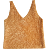 V-neck mohair short knit vest - Chalecos - $17.99  ~ 15.45€