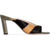 WANDLER Isa 85mm metallic mules - Sandals - 