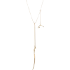 WASSON FINE Moon 14kt gold necklace with - Halsketten - 
