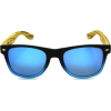 WAY BI-COLOR BLACK/BLUE – BLUE - Sunglasses - $299.00 