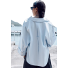 WIDE-SLEEVE POPLIN SHIRT - 长袖衫/女式衬衫 - 
