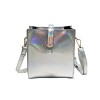 WILLTOO Women Messenger Shoulder Bags, PU Leather Handbags Laser Satchel Tote Bag Fashion Crossbody Bag - Messenger bags - $5.89 