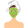 WOMAN FACE MASK - モデル - 