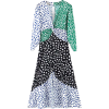 Waist slit dress long skirt bohemian fas - Dresses - $29.99 