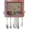 Wall Jewelry Organizer Shabby Chic - Equipment - $26.00 