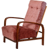 Walnut armchair, 1930s, Czechia - Meble - 