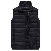 Wantdo Men's Packable Travel Light Weight Insulated Down Puffer Vest with Chest Pocket - Outerwear - $79.99  ~ ¥535.96