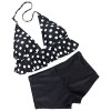 Wantdo Women's Ruffle Bikini Two Piece Swimsuit High Waisted Bathing Suit - Swimsuit - $17.99 