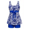 Wantdo Women's Tankini Two Piece Swimsuit Slimming Swimwear - 泳衣/比基尼 - $28.46  ~ ¥190.69