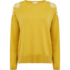 Warehouse Lace Shoulder Jumper - Pullovers - 
