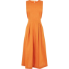 Warehouse Linen Open Back Dress - Dresses - 