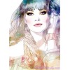 Watercolor Face - Mie foto - 