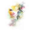 Watercolor Woman Face. - Uncategorized - 