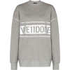 We11done reflective-logo sweatshirt - Maglioni - 