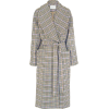 Welle check print coat - Куртки и пальто - 