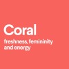What does the color coral mean? - イラスト用文字 - 