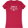 What is Black Girl Magic? Red Women's Fitted T-Shirt - Majice - kratke - $22.99  ~ 146,05kn