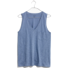 Whisper Cotton V-Neck Pocket Tank - Shirts - kurz - 