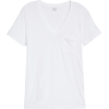 Whisper Cotton V-Neck Pocket Tee MADEWEL - Shirts - kurz - 