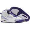 White & Purple Jordan 3.5 Nike - Turnschuhe - 