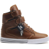White Brown High Supra Sneaker - Sneakers - 