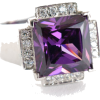 White Gold Diamond Ring - Prstenje - 