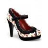 White Patent Cherries Print Mary Janes - 6 - 鞋 - $49.30  ~ ¥330.33