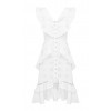 White 3-tier Dress - 连衣裙 - 