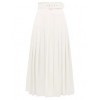 White Belted Skirt - Anderes - 